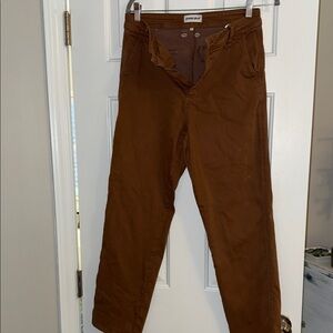 Classic Brown Chinos for Women
